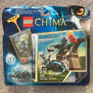 NIB Lego 70110 Chima Grizzam Tower Target pack.